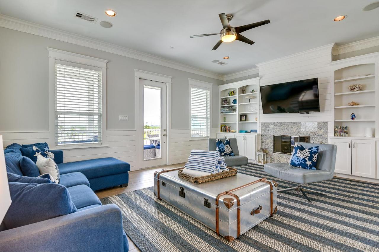 Galveston Beach House With 2 Decks - Walk To Ocean! Kültér fotó